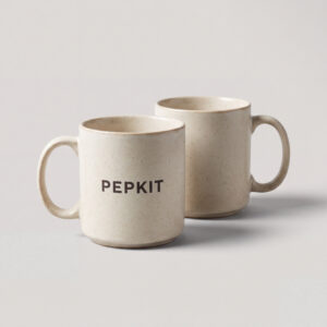 Stoneware Mug, Set of Two